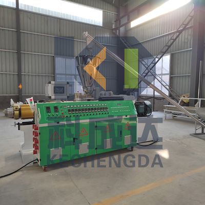 22kw WPC Profile Extruder Machine Pe Sheet Extrusion Line For Outdoor Waterproof Board