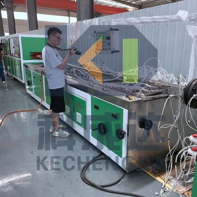160 - 240kg/H PVC Profile Extruder Upvc Door And Window Making Machine Machinery