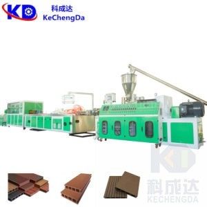 80 - 120kg/H PE WPC Profile Extruder Machine WPC Co Extrusion Composite Decking