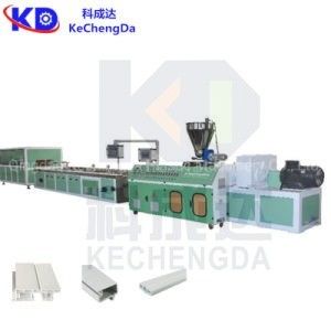 SJSZ65 Colored  Pvc Window Profile Extrusion Line Plastic Sheet Extruder