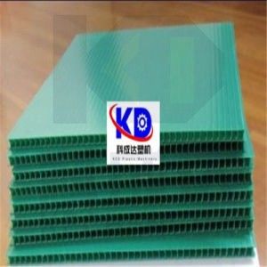225kw PE PC PP Hollow Board Extrusion Line Hollow Formwork  Pp Sheet Extrusion Line