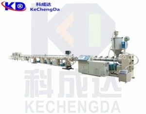 SJSZ65 PE Ppr Pipe Extrusion Line Conical Twin Parallel Single Screw Extruder