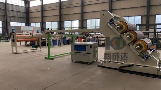 Single Conical PE Sheet Extruder Single Screw Extruder Machine 150 ~ 200kg/H
