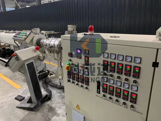 Single Screw Plastic Pipe Production Line Irrigation Water Supply  Hose Pipe Making Machine