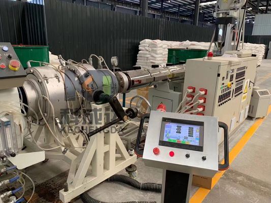 Single Screw Plastic Pipe Production Line Irrigation Water Supply  Hose Pipe Making Machine