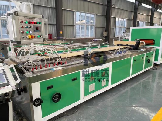 4m UPVC Plastic Profile Extruder Machine Twin Screw PVC Profile Extrusion Line For PVC Buckle Plate