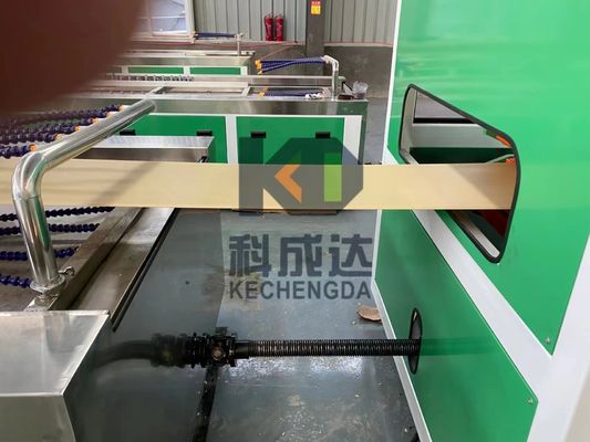 4m UPVC Plastic Profile Extruder Machine Twin Screw PVC Profile Extrusion Line For PVC Buckle Plate