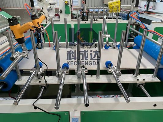 Automatic Buckle Plate Plastic Profile Extruder Machine UPVC PVC Profile Extruder