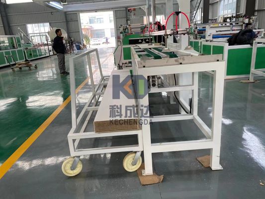 Automatic Buckle Plate Plastic Profile Extruder Machine UPVC PVC Profile Extruder
