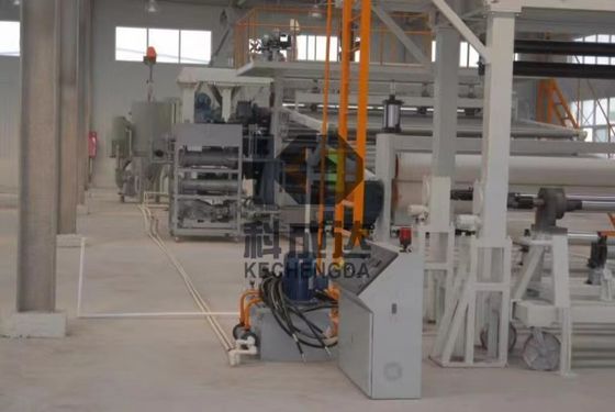 400kg - 1200kg/H PE Sheet Extruder Plastic PP Sheet Extrusion Line