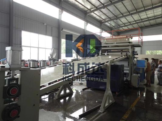 1440r/Min Stone Plastic Sheet Extrusion Line 600 To 700kg/H Corrugated Plastic Board Machine