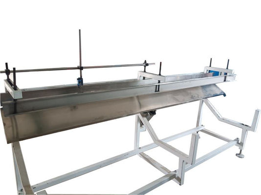 PP PE 10m Plastic Profile Extruder Machine PVC WPC Plastic Profile Production Line