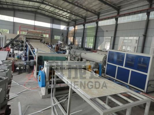 2 To 5mm Pvc Marble PVC Sheet Production Line Imitation Marble Slab