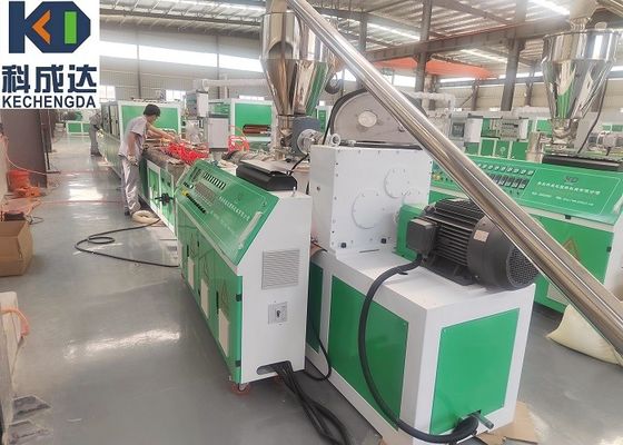 Automatic Wood Plastic Profile Extruder Machine For PVC WPC Grille Great Wall Board