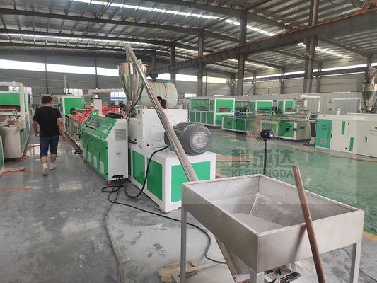 CE PVC WPC Door Extrusion Machine Complete Turnkey Wood Plastic Composite Door Board
