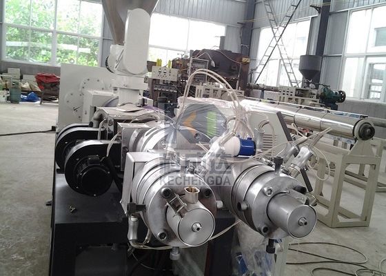 PVC Threading Pipe Extrusion Line Decoration Pipe Production Making Machine