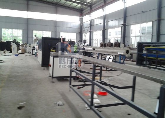 PVC Threading Pipe Extrusion Line Decoration Pipe Production Making Machine