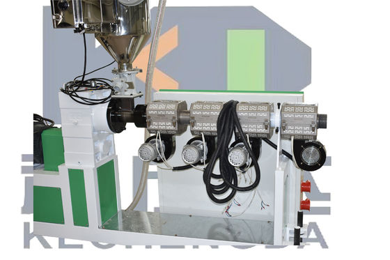 plastic extruder 9-50mm PP PE PVC PA Nylon Plastic Single Wall Corrugated Pipe Extrusion Machine line for making electri