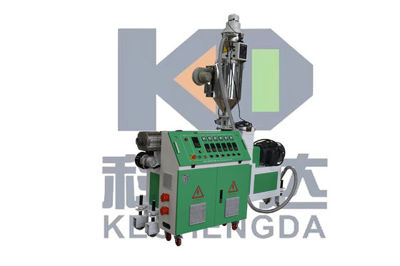 plastic extruder 9-50mm PP PE PVC PA Nylon Plastic Single Wall Corrugated Pipe Extrusion Machine line for making electri