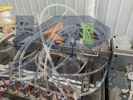 PVC window profile extrusion line/ PVC profile production line / plastic machinery