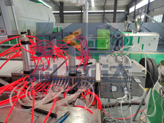 PVC Plastic Profile Ceiling Panel Production Line /Double Screw Extrusion Making Machine