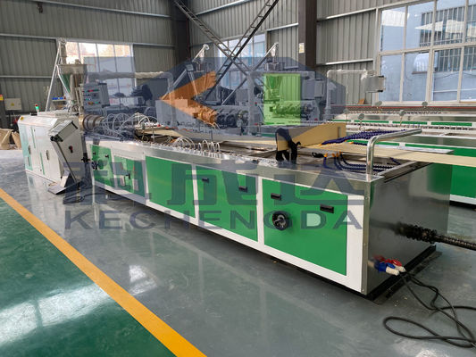 PVC Stone Wall Panel Plastic Extrusion Machine / Pvc Artifical Marble Production Line