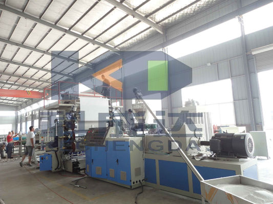 High Output Pvc Fascia Board Machine PVC Imitation Marble Slab Production Line