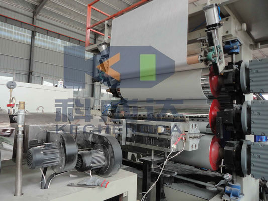 High Output Pvc Fascia Board Machine PVC Imitation Marble Slab Production Line
