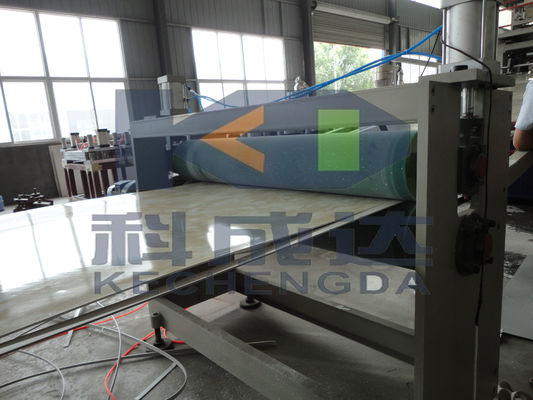 Plastic Plate Making Machine PVC Imitation Marble Wall Panel Production Line
