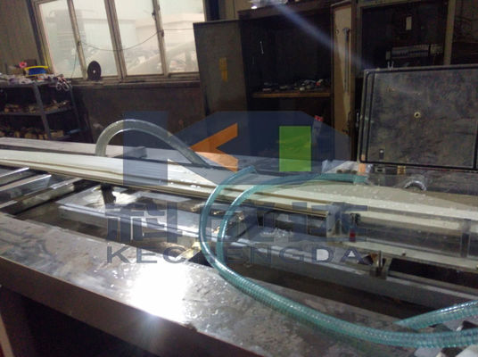 Plastic Wood WPC PVC Window Door Frame Profile Panel Making Machine / Production Line