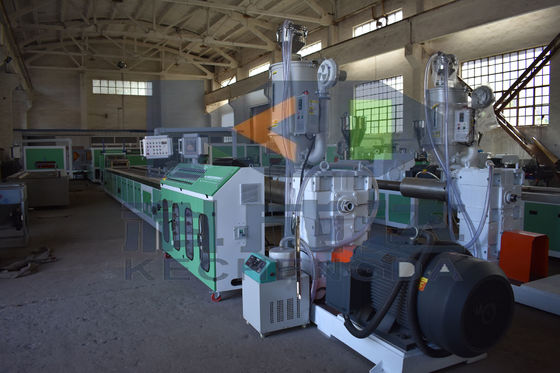 HDPE profile production line / plastic lumber making machine / plastic foaming profiles extruder