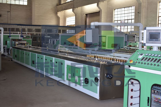 HDPE profile production line / plastic lumber making machine / plastic foaming profiles extruder