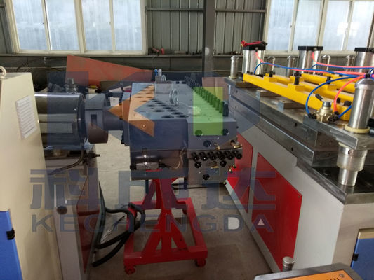 Home interior decoration pvc wpc wall panel extrusion production line Wood Plastic Composite making machine