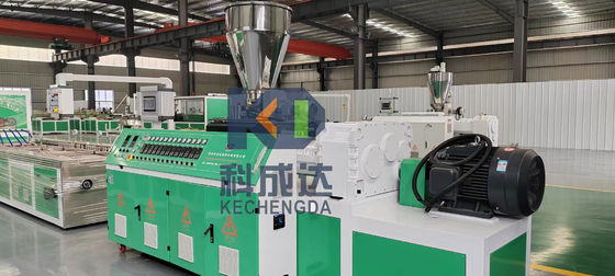 SJSZ65/132 Used Twin Conical Screw Extruder / PVC Extruder for PVC Profile / Pipe