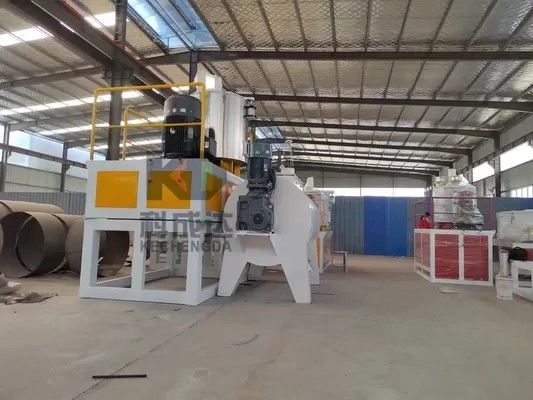 PVC Powder Mixer Machine Raw MaterialHorizontal Mixing Machine Hot And Cold Mixing