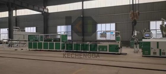 250kg/h Pvc Ceiling Plastic Extruder PE Wood Plastic Profile Extrusion Line