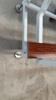 PE Wood Plastic Profile Production Line WPC Outdoor Floor Machine Wood Plastic Plate Extrusion Line