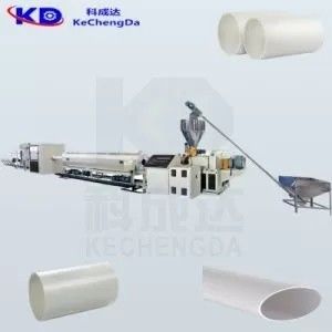 Single Screw Plastic Pipe Production Line Irrigation Water Supply Pipe Making Machine