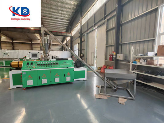 Screw Twin Screw Force Feeding Extruder Machine for PVC Pipes Profiles/PVC pipe production line