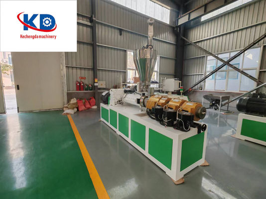 Screw Twin Screw Force Feeding Extruder Machine for PVC Pipes Profiles/PVC pipe production line