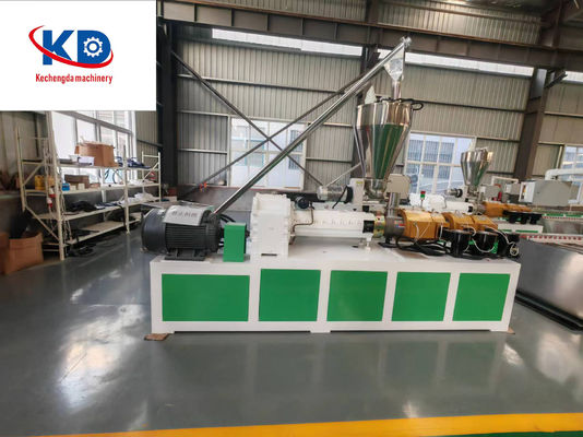 Screw Twin Screw Force Feeding Extruder Machine for PVC Pipes Profiles/PVC pipe production line