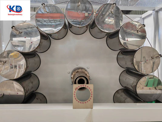 PVC Fiber Reinforced Hose Extrusion Line Plastic Machine Fiber Reinforced Pipe Winding Machine