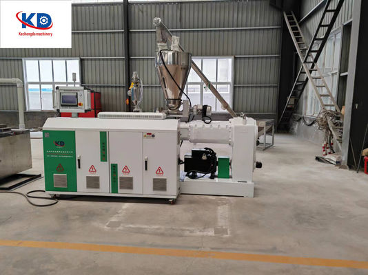 PP PE 10m Plastic Profile Extruder Machine PVC WPC Plastic Profile Production Line