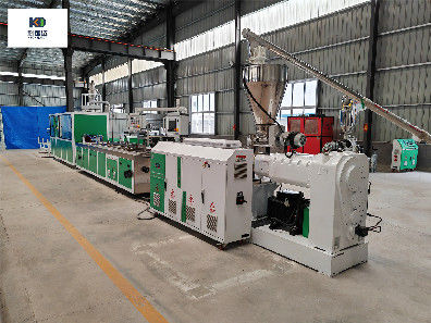 WPC,PVC Profile Extruder Machine Door Frame Extrusion Double Screw