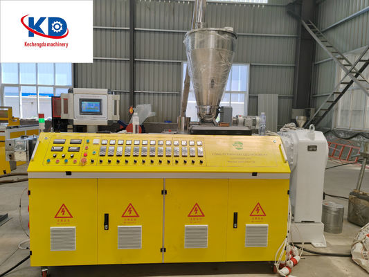 Automation PVC Panel Production Line Wall Board Extrusion One Feed