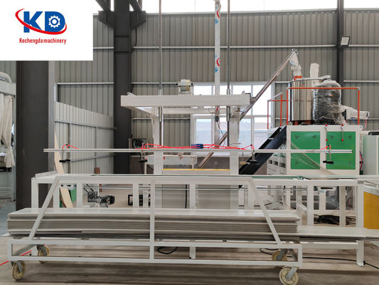 Automation PVC Panel Production Line Wall Board Extrusion One Feed