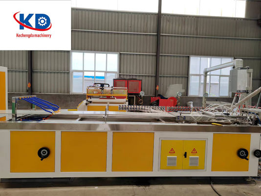 PVC Plastic Mechanical Extrusion Equipment Setting Table Traction Machine Cutting Machine
