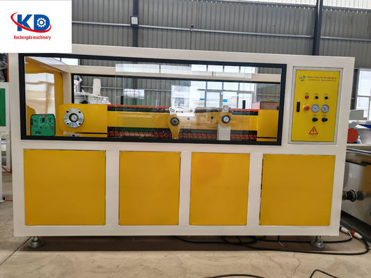 PVC Plastic Mechanical Extrusion Equipment Setting Table Traction Machine Cutting Machine
