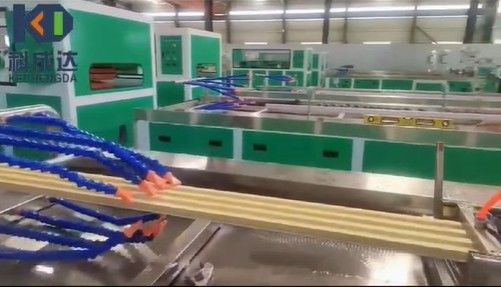 Siemens Motor Plastic Extrusion Line With 56kW Main Motor For 2-20mm Board