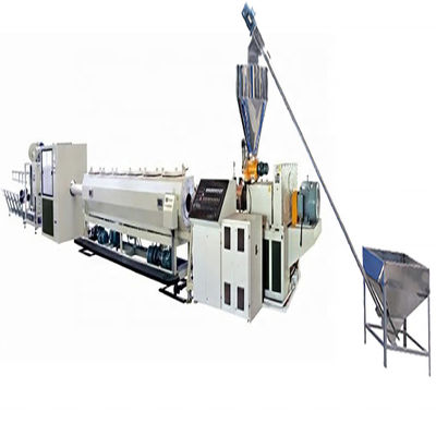 Automatic PLC Omron Temperature Controlled Two Strand Plastic Pipe Production Line